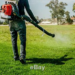 Backpack Fogger Sprayer Duster Leaf Blower 3 Gallon 3HP Gas Mosquito Insecticide