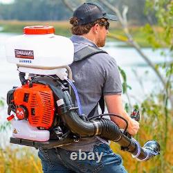 Backpack Fogger Sprayer Leaf Blower 3.7 Gallon Gas Pest Control + ULV Nozzle