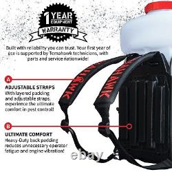 Backpack Fogger Sprayer Leaf Blower 3.7 Gallon Gas Pest Control + ULV Nozzle