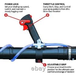 Backpack Fogger Sprayer Leaf Blower 3.7 Gallon Gas Pest Control + ULV Nozzle