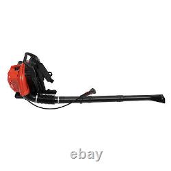 Backpack Leaf Blower 2-Stroke Gas Powered Snow Blower 63.3CC 2700W Air cooling