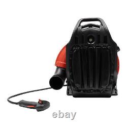 Backpack Leaf Blower 2-Stroke Gas Powered Snow Blower 63.3CC 2700W Air cooling