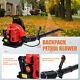 Backpack Leaf Blower 63CC 2-Stroke Gas Powered Backpack Leaf Blower (Red)