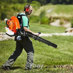 Backpack Leaf Blower 79CC 2-Cycle Gas Leaf Blower 930CFM Air Volume 184MPH