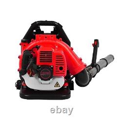 Backpack Leaf Blower G as Powered Snow Blower 650CFM 63CC 2-Stroke 2.3H P Set