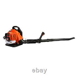 Backpack Leaf Blower Gas Engine Snow Blower 550CFM 52CC 2-Stroke Long Nozzle USA