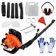 Backpack Leaf Blower Gas Powered Air Blower 2.3Hp 63CC 2-Stroke Orange