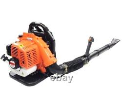 Backpack Leaf Blower Gas Powered Snow Blower 424CFM 156MPH 52CC 2-Stroke 3.2HP