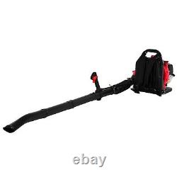 Backpack Leaf Blower Gas Powered Snow Blower 650 CFM 63CC 2-Cycle Leaf Blower