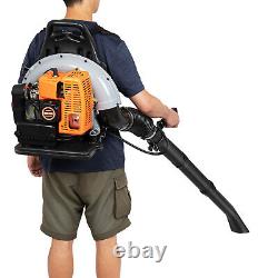 Backpack Leaf Blower Gas Powered Snow Blower 850CFM 65CC 2-Stroke Engine 3.7HP