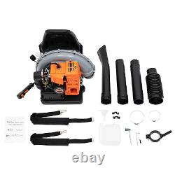 Backpack Leaf Blower Gas Powered Snow Blower 850CFM 65CC 2-Stroke Engine 3.7HP