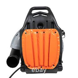 Backpack Leaf Blower Gas Powered Snow Blower 850CFM 65CC 2-Stroke Engine 3.7HP