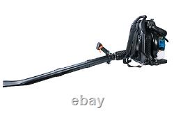 Backpack Leaf Blower Gas Powered Snow Road Blower 75.6CC 4-Stroke 206MPH 3.6HP