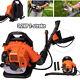 Backpack Leaf Blower Snow Blower 63CC 156 Mph 2 Stroke High Power Strong Wind US