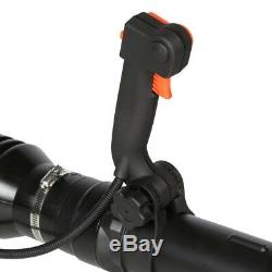Backpack Leaf Blower Tube Throttle 233 MPH 651 CFM 63.3cc Gas 2-Stroke Cycle