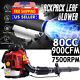Backpack Leaf Blowers Gas Snow Blower 80CC 900CFM 2-Stroke Engine Set Gasoline