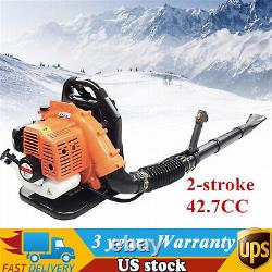 Commercial Backpack Leaf Blower 2-Stroke 42.7CC Gas-powered Backpack Blower US