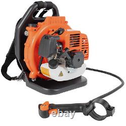 Commercial Backpack Leaf Blower Gas Powered Grass Lawn Blower 2-Stroke 720m3/h