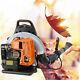 Commercial Backpack Leaf Blower Gas Powered Grass Lawn Blower 2Stroke 65CC 3.6HP