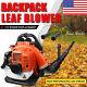 Commercial Backpack Leaf Blower Gas Powered Snow Blower 175MPH 42.7CC 2-Stroke