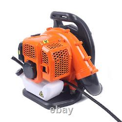 Commercial Backpack Leaf Blower Gas Powered Snow Blower 42.77CC 2-Stroke Grass