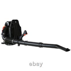 Commercial Backpack Leaf Blower Gas Powered Snow Blower 530 CFM 76CC 4 Stroke