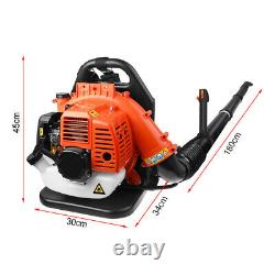 Commercial Backpack Leaf Blower Gas Powered Snow Blowers 175 MPH 42.7CC 2 Stroke
