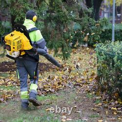 Commercial Backpack Powerful Blower Leaf Blower 63CC 2-stroke Motor Gas 650 CFM