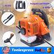 Commercial Gas Leaf Blower Backpack 2 Strokes 42.7CC Grass Lawn Blower 6800r/min