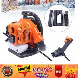 Commercial Gas Leaf Blower Backpack 2 Strokes 42.7CC Grass Lawn Blower 6800r/min