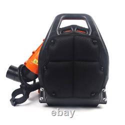 Commercial Gas Leaf Blower Backpack 2 Strokes 42.7CC Grass Lawn Blower 6800r/min