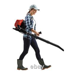 Commercial Gas Leaf Blower Backpack 2 Strokes 63.3CC Gas-powered Backpack Blower