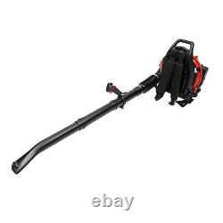 Commercial Gas Leaf Blower Backpack 2 Strokes 63.3CC Gas-powered Backpack Blower