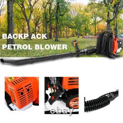 Commercial Gas Leaf Blower Backpack Gas-powered Backpack Blower 2-Strokes 63CC