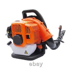 Commercial Gas Leaf Blower Backpack Gas-powered Snow Blower 2-Strokes EB808