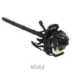 Commercial Gas Powered Backpack Leaf Blower 2 Stroke 63CC 650CFM Snow Blowing