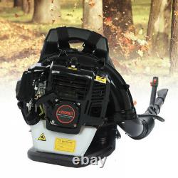 Commercial Gas Powered Backpack Leaf Blower 2 Stroke 65CC Lawn Blower 650CFM