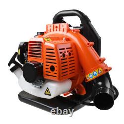 Commercial Gas Powered Grass Lawn Blower Backpack Leaf Blower 42.7CC 2 Stroke US