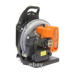 Commercial Grass Blower Gas Powered Leaf Blower Gasoline Backpack 65CC 2 Stroke