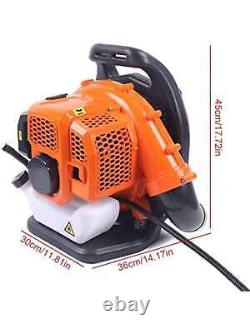 Commercial Leaf Blowers Gas Backpack Leaf Blowers 2 Stroke Engine 1.2L Fuel Tank