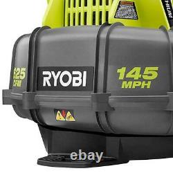 Cordless Battery Backpack Leaf Blower Battery Charger Ryobi RY40440 Whisper