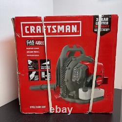 Craftsman 46-cc 2-cycle Gas Backpack Leaf Blower, CMXGAAH46BT (4493)