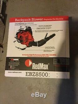 EBZ8500RH RedMax Commercial Gas 75.6 cc 206MPH Backpack Leaf Blower
