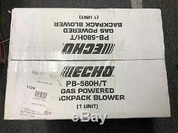 ECH PB-580T Echo Backpack Leaf Grass Blower 58.2 cc 510 cfm 215 mph