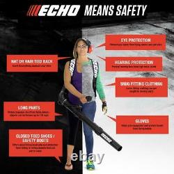 ECHO 216 MPH 517 CFM 58.2cc Gas 2-Stroke Cycle Backpack Leaf Blower with Tube