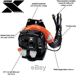 ECHO 234 MPH 765 CFM 63.3cc Gas 2-Stroke Cycle Backpack Leaf Blower with Tube