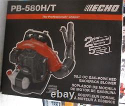ECHO 58.2cc Gas-Powered Backpack Blower PB-580H/T BRAND NEW
