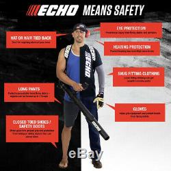 ECHO Backpack Leaf Blower 158 MPH 375 CFM 25.4 cc Gas 2-Stroke Cycle Lightweight