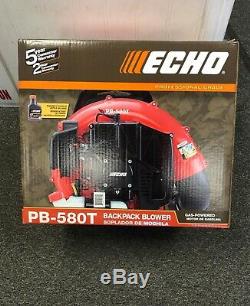 ECHO Backpack Leaf Blower 215MPH Gas Tube Throttle Adjustable PB-580T