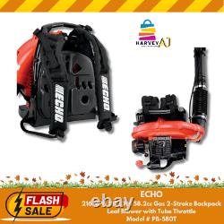 ECHO PB-580T 58.2 CC Gas 2-Stroke Backpack Leaf Blower with Tube Throttle